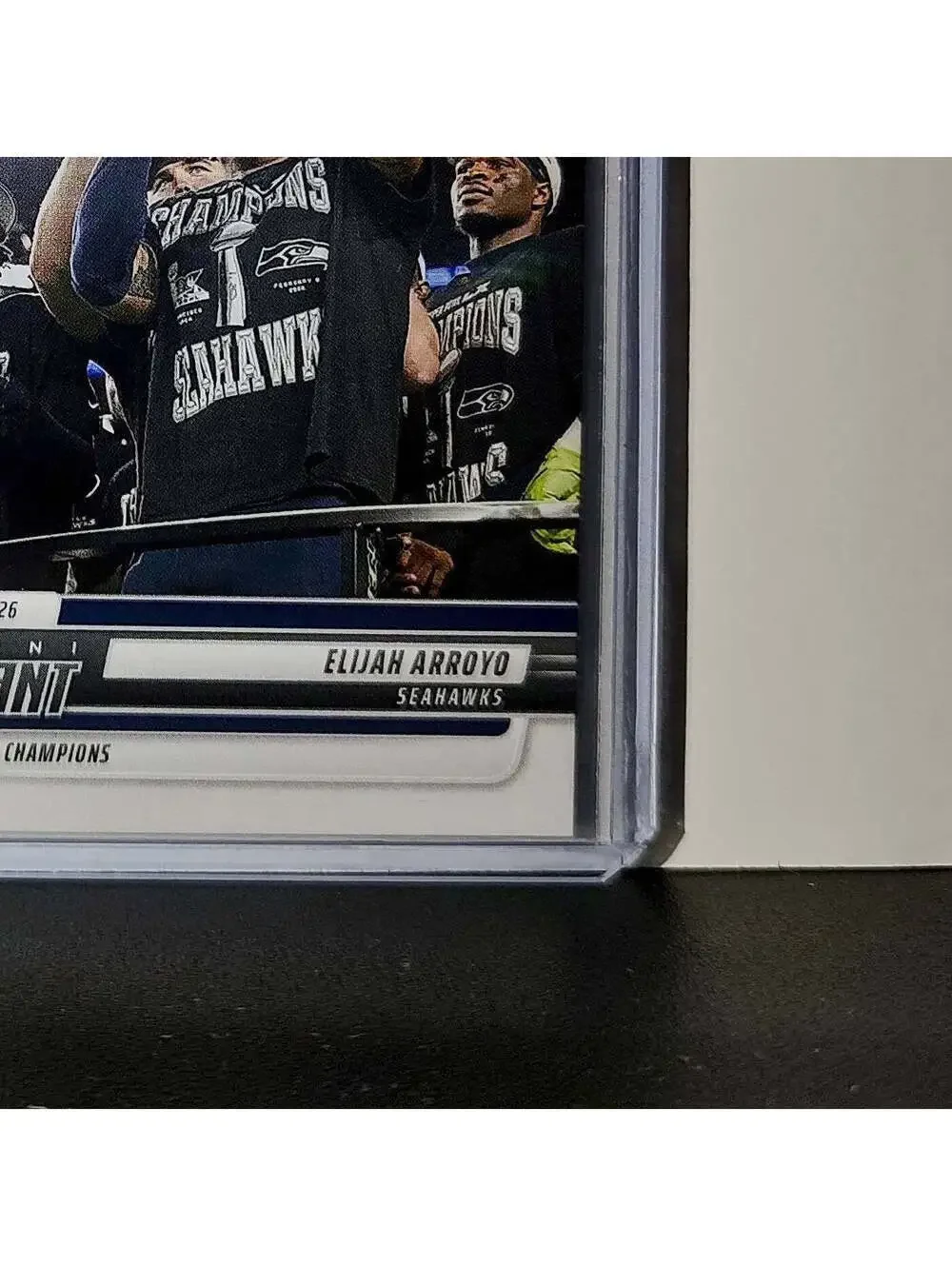 Elijah Arroyo 2026 Panini NFL Super Bowl LIX Champions #31 Card Seattle Seahawks